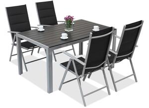 Градински комплект от алуминиев polywood Verona Garden Point за 4 души