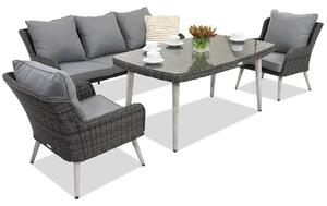 Градински мебели Bilbao Apetito 5 Garden Point антрацит