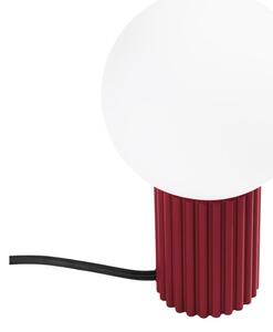 Бордо настолна лампа със стъклен абажур (височина 19 cm) Orbital – Sollux