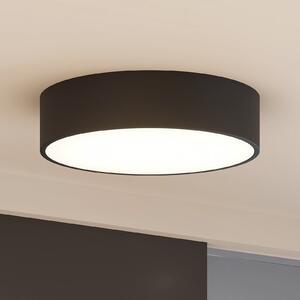 Arcchio LED лампа за таван Noabelle, Ø 40 cm, черна, метал, Затъмняване, Черен, Кухня, Метал, Модерен