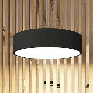 Arcchio LED висящо осветление Noabelle, черно, 40 cm, метал, Затъмняване, Черен, Кухня, Метал, Модерен