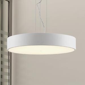 Arcchio LED висяща лампа Noabelle, Ø 60 cm, бяла, метал, Затъмняване, Бял, Кухня, Метал, Модерен