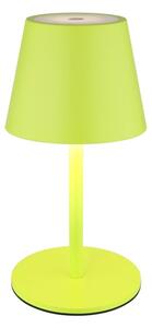 Globo 58488NG-LED Сензорно димируема акумулаторна външна настолна лампа VANNIE 3W/5V IP54 1800mAh зелена