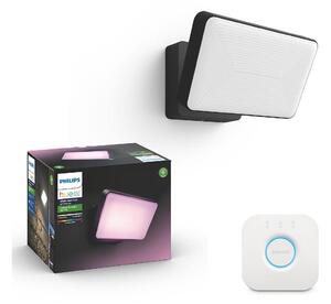 Philips - LED RGB външен прожектор Hue DISCOVER LED/15W/230V IP44 + Hue bridge