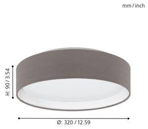 Eglo 31593 - LED плафон PASTERI LED/11W/230V