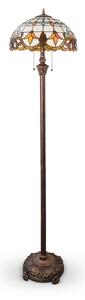 Brilagi - Tiffany витражна подова лампа MIRABELLA 2xE27/60W/230V