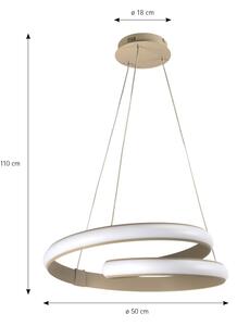 ONLI - LED полилей на кабел MATISSE LED/40W/230V бежов