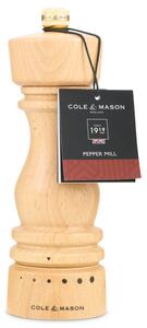 COLE & MASON Мелничка за пипер “LONDON“ - 18 см. - цвят натурален - с механизъм за прецизност
