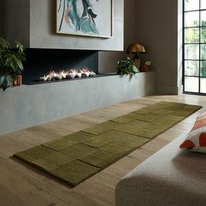 Модерен Caro Green 60X230 cm, Flair Rugs