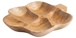 Декоративна чиния „Feya“, Natural, 30x18x5 см