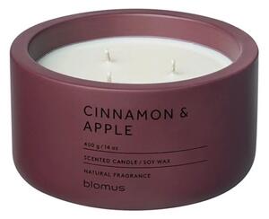 BLOMUS Ароматна свещ FRAGA, размер XL - аромат Cinnamon & Apple - цвят Port