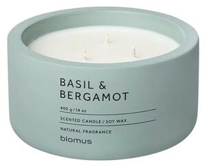BLOMUS Ароматна свещ FRAGA, размер XL - аромат Basil & Bergamot - цвят Pine Gray