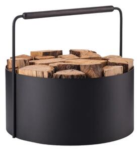 BLOMUS Поставка за дърва ASHI - цвят черен - размер L