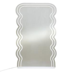 Светещо огледало atmosphera Wavy, LED, 60 x 38 cm
