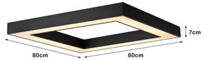 Immax NEO 07239L - LED Димируема лампа CANTO LED/60W/230V черен Tuya + д.у