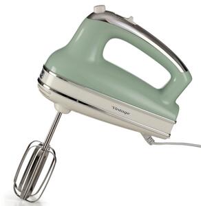 Ръчен миксер Ariete VINTAGE 1548/04, 450W, 5 скорости, Турбо, Зелен