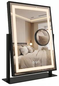 Огледало LED LUMI Black 30x40cm
