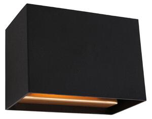 Steinhauer LED стенна лампа Muro 3365, черна, ъгловата, G9, 2.700 K, Затъмняване, Черен, Дневна/трапезария, Метал, Модерен, Стенна розетка отгоре/отдолу