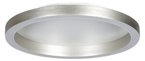 Steinhauer LED таванска лампа Ringlux, стоманено сива, Ø 40 cm, метал, 2700 K, Затъмняване, Металик, Дневна/трапезария, Метал, Модерен