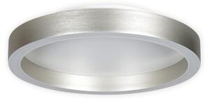 Steinhauer LED плафон Ringlux стоманено сив, Ø 30 cm, метал, 2700 K, Затъмняване, Металик, Дневна/трапезария, Метал, Модерен