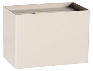 Steinhauer Стенна лампа Muro 3365, кремава, квадратна, G9, 2700 K, Затъмняване, Бежов, Дневна/трапезария, Метал, Модерен, Стенна розетка отгоре/отдолу