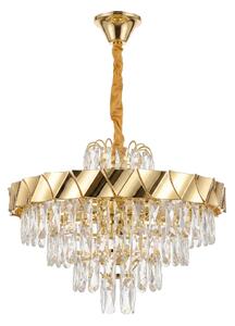 Кристална висяща лампа SWE076-CP 50cm GOLD