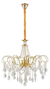 Кристална висяща лампа SWE081-CP 60cm GOLD