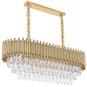 Кристална висяща лампа SWE105-CP GOLD