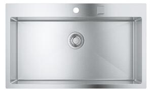 Grohe K800 кухненска мивка от неръждаема стомана, голямо корито