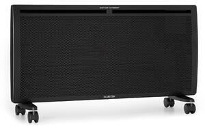 Klarstein Hot Spot Slimcurve Double Wave, 2 в 1 нагревател, 2000 W, седмичен таймер, черен
