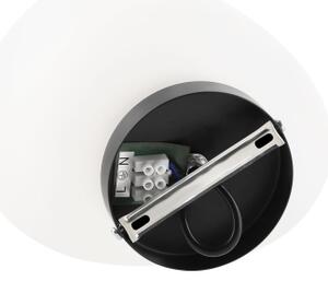 BRILAGI - Настенно осветително тяло PEBBLES 1xE27/40W/230V Ø 20 см черно
