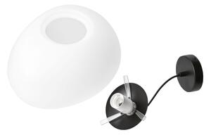 BRILAGI - Полилей на кабел PEBBLES 1xE27/40W/230V Ø 25 см черен