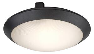 Rabalux 77234 - Външно таванно осветително тяло WELRO 1xE27/9W/230V IP65 Ø 30 см черно