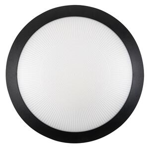 Rabalux 77234 - Външно таванно осветително тяло WELRO 1xE27/9W/230V IP65 Ø 30 см черно