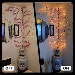 Floravine™ стенно осветление с цветя - 144 Led