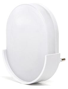 Aigostar - LED Нощна лампа със сензор LED/1W/230V овален