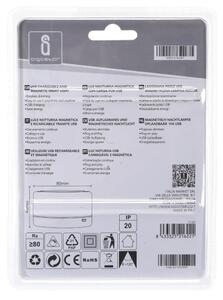 Aigostar - LED Димируем преносима нощна лампа LED/1W/5V 6500K+ USB