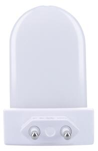 Solight WL910 - LED RGB Лампа за ориентация за контакт със сензор LED/0,5W/230V