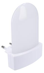 Solight WL910 - LED RGB Лампа за ориентация за контакт със сензор LED/0,5W/230V