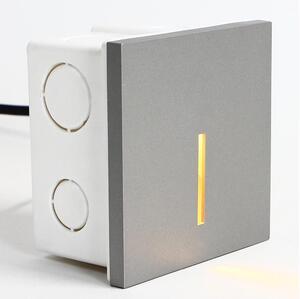 Emithor 70429 - LED Лампа за стълбище LINE LED/1W/230V 4000K сива