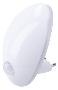 Solight WL909 - LED Контакт с ориентировъчна светлина със сензор LED/0,7W/230V