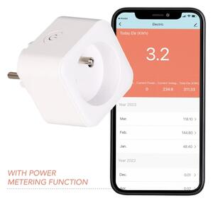 Immax NEO 07762L - Смарт контакт NEO LITE 3680W/230V/16A Wi-Fi Tuya