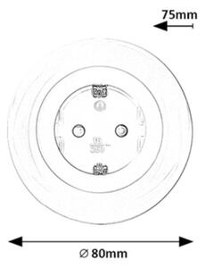 Rabalux 76011 - LED RGB Контакт с осветление ABEL LED/0,54W/230V 3000K