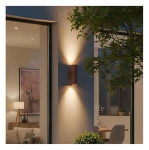 Ideal Lux - Външен стенен аплик GUN 1xE27/60W/230V 31 cm IP54 кафяв