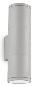 Ideal Lux - Външно стенно осветително тяло GUN 1xGU10/35W/230V 21 см IP44 сиво