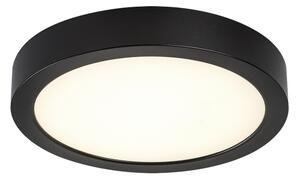 Rabalux 75075 - LED таванно осветително тяло за баня SHAUN PLUS 24W/230V Ø 22 cm IP44 черно