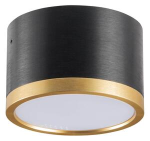 LED Плафониера MIRELLA 1xGX53/6W/230V черен/златист