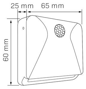 LED Осветление за мебели със сензор LED/0,8W/4,5V 3xAAA бял