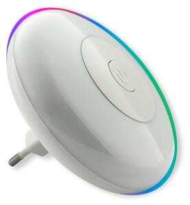 LED RGBW Нощна лампа LED/1W/230V бял