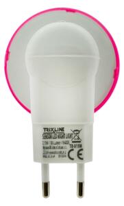 LED Детска нощна лампа със сензор за здрач LED/0,5W/230V мухоморка